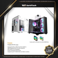 darkFlash TH285 Luxury ATX PC Case with 4 pcs DM20 fans