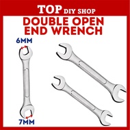 Double Open End Wrench Spanner Double Ended Hand Tool Spanar Screw Nut Driver Socket 6-7mm.8-9mm,16-