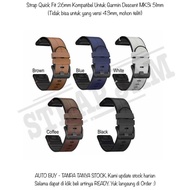 Qfh Strap Garmin Descent Mk3I 51Mm - Tali Jam 26Mm Quick Fit Kulit Terlaris Best Quality Asli 100% O