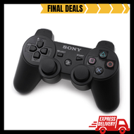 [Refurbished Set] PlayStation 3 Dualshock 3 PS3 Wireless Controller (Black)
