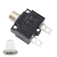 New L2 Series 50V Car Overload Protector Manual Reset DC Circuit Breaker with Waterproof Cover, Curr