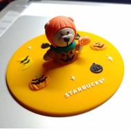 2018中國Starbucks星巴克Halloween萬聖節南瓜杯蓋