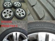 BMW 原廠鋁圈 7.5J X17 五孔 瑪吉斯輪胎225/50/R17 九成厚→詳閱內文/自取
