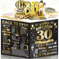 Aiunmiol 60th Birthday Card for Women Her, Large 3D Pop Up 60th Birthday Cards for Wife Mom, Happy 6