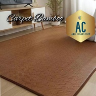 Bamboo carpet | Summer sleeping mat | Tikar buluh | Bamboo mat | Cooling Bed for Home