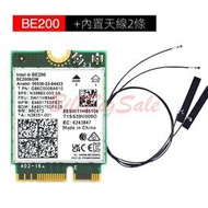(M.2 Intel BE200 無線網卡+內置天線)Wi-Fi 7 WiFi M2 6G 5800Mbps藍牙5.4㭍