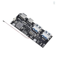hilisg) 5 USB Port PowerBank Circuit Board 22.5W Dual Quick-Recharge PowerBank Module DIY PowerBank Mainboard