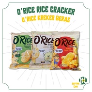 ORION O'Rice Crackers Natural Snow/ Seaweed / Cheese Potato Flavor 1 Bag 12 Packs Kreker Beras 奥莱米饼 