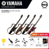 [LIMITED STOCK/PRE-ORDER] Yamaha Silent Guitar SLG200S Steel String Natural Sunburst Translucent Black Red SLG 200S