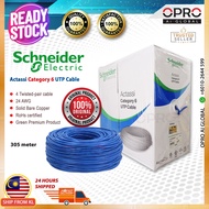 [Original] Schneider Actassi Cat 6 UTP cable 24AWG 305M Full Solid Bare Copper