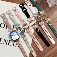 Bling Butterfly Watch Strap For A-pple Watch Strap Series10 9 87654321,SE ,SE2, Ultra Strap Size 41m