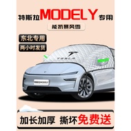 Tesla ModelY Car Snow Block Frost Block Snow Block Frost Block Frost Block Block Cover Edamame Y Car