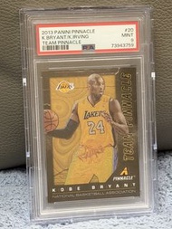 (已鑒定) 2013 Panini Pinnacle Kobe Bryant & Kyrie Irving 球員卡 PSA9