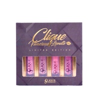 4 PCS LIPMATTE LIPSTICK LIMITED EDITION BY CLIQUE COSMETICS