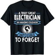 Truly Great Electrician An Amazing Colleague Impossible T-Shirt