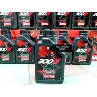 MOTUL 300V 5w40/10w40/15w50/15w60  FULLY SYNTHETIC+ ESTER CORE ROAD. FREE MOTUL BANDANA PURCHASE 2×1