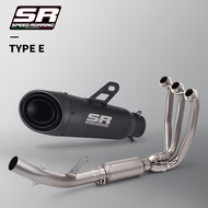 CFMOTO 675SR 675R NK675 675SRR Complete Exhaust System Muffler Escape Modification 675SR Front Link 