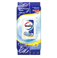 威露士 - (檸檬/濕紙巾/包) 威露士多用途消毒濕紙巾 (99.9%殺菌) x 1包 (100枚入)