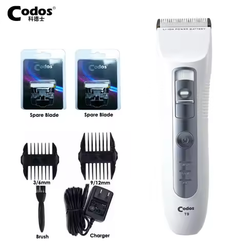 Codos T9 Super Quite Professional Rechargeable Hair Clipper Hairdressing Barber Tools Hair Trimmer C