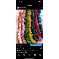 Color Chicken Feather per-meter||Chicken Feather Accessories||Color Decorative Feather