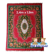 Jaguar carpet size 2.4 meters x 1.9 meters / 1.9 meters x 1.2 meters / rug / hambal carpet / folding