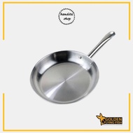 Fry Pan Harden Stainless Steel 20/22/24/26/28cm - Frypan Non-Stick Frying Pan