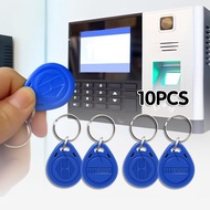 10Pcs Keychains 125KHZ RFID Key Card Badge Keychain 125KHz RFID Proximity ID Card