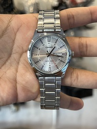 ORIGINAL CASIO Analog Silver Dial Men's Watch MTP-V006D-7C / CASIO MTP-V006D-7C
