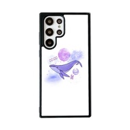 Zero o’clock whale Case Samsung S24 S23 S22 S21 S20 FE Ultra Plus A55 A35 A25 A15 5G Casing