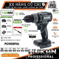 Hukan HM21-G2-Z1700 13mm cordless drill, pulse generation function, antikickback, universal battery 