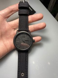 CITIZEN 星辰 (光動能) 石英 42mm (男) 帆布錶帶 (IP)黑 BM8475-00F