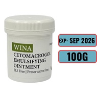 Wina Emulsifying Ointment 100g | Gentle, SLS-Free Moisturizer for Sensitive & Dry Skin Emolin