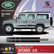 LAND ROVER DEFENDER CAR BODY STICKER SET DEFENDER - A10