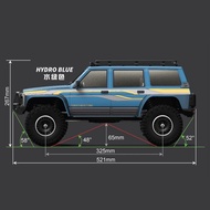 YK4107 RC รถเลนส์อเนกประสงค์แบบควบคุมระยะไกลไฟฟ้า 4WD 2-Speed ป้องกันการลื่น รถเลนส์อเนกประสงค์ 1/10