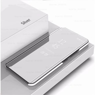 Gương nghệ thuật lật bằng da Ốp da cho Xiaomi 14 t Pro 5g chân đỡ từ coque xiomi mi14t 14 t 14 t 14t