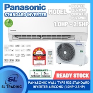 [INSTALLATION] PANASONIC PU SERIES (STANDARD INVERTER) R32 AIRCOND (1.0hp, 1.5hp, 2.0hp, 2.5hp) (5-14 DAYS DELIVERY)