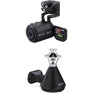 ZOOM Q8n-4K Handy Video Recorder & Ambisonics VR Microphone VRH-8 Set Audio Recorder Voice Recorder 