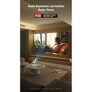 K6 KTV 3-in-1 karaoke projector KTV high-definition projector home theater with microphone singing p