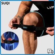 LUCKY-SUQI Patella Support Strap, Black 37.2cm Knee Support Strap, Hot Sale Protective Gear Damping 