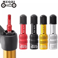 Muqzi Bicycle Front Fork Valve Adapter Extender Air Fork Pump Valve