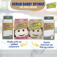 [Scrub Daddy MY] Scrub Daddy Dye Free White Combo Scrub Mommy Scour Daddy Sponge Daddy Cleaning Spon