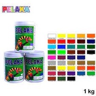Pelaka Mural Colour 1kg Assorted Colour Full Range / Cat Mural / Cat Lukis Dinding