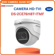 HIKVISION DS-2CE76H8T-ITMF 5MP HDTVI Camera, 5MP Resolution, 30m Infrared, ANTI-REFLECTION-