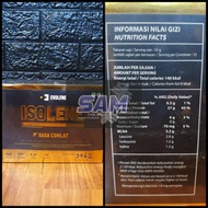 EVOLENE Isolene Fitness Supplement 12 sachets 396 grams Malang Whey Protein Isolate