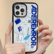 Fashion Brand ADER Impact Hard Clear Casetify Phone Case Casing for iPhone 16 15 14 13 12 Pro Max Pl