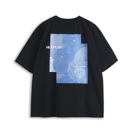 HLA Comfortable Oversize Lengan Pendek T-Shirt Lelaki | HLA Comfortable Oversize Short Sleeve T-Shir