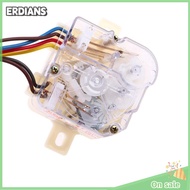 ERDIANS 6Wire 180Degree Washing Machine Timer Switch Wash Timer Semi-Automatic Double-cylinder Washi