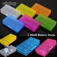 AIPING Battery , Anti-slip 4 AA AA 18650 Battery Box,  Coloful Plastic Portable Rechargeable Battery
