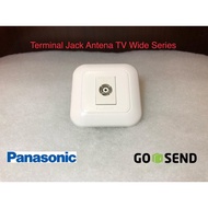 Panasonic Wide Series TV Antenna Jack Terminal Module (WW-1F-TV)