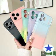 CDCsimpleCute Casing Gradient Candy Color Bulge Phone Case For Vivo V70 Elite S50 S30 Pro Mini V30 P